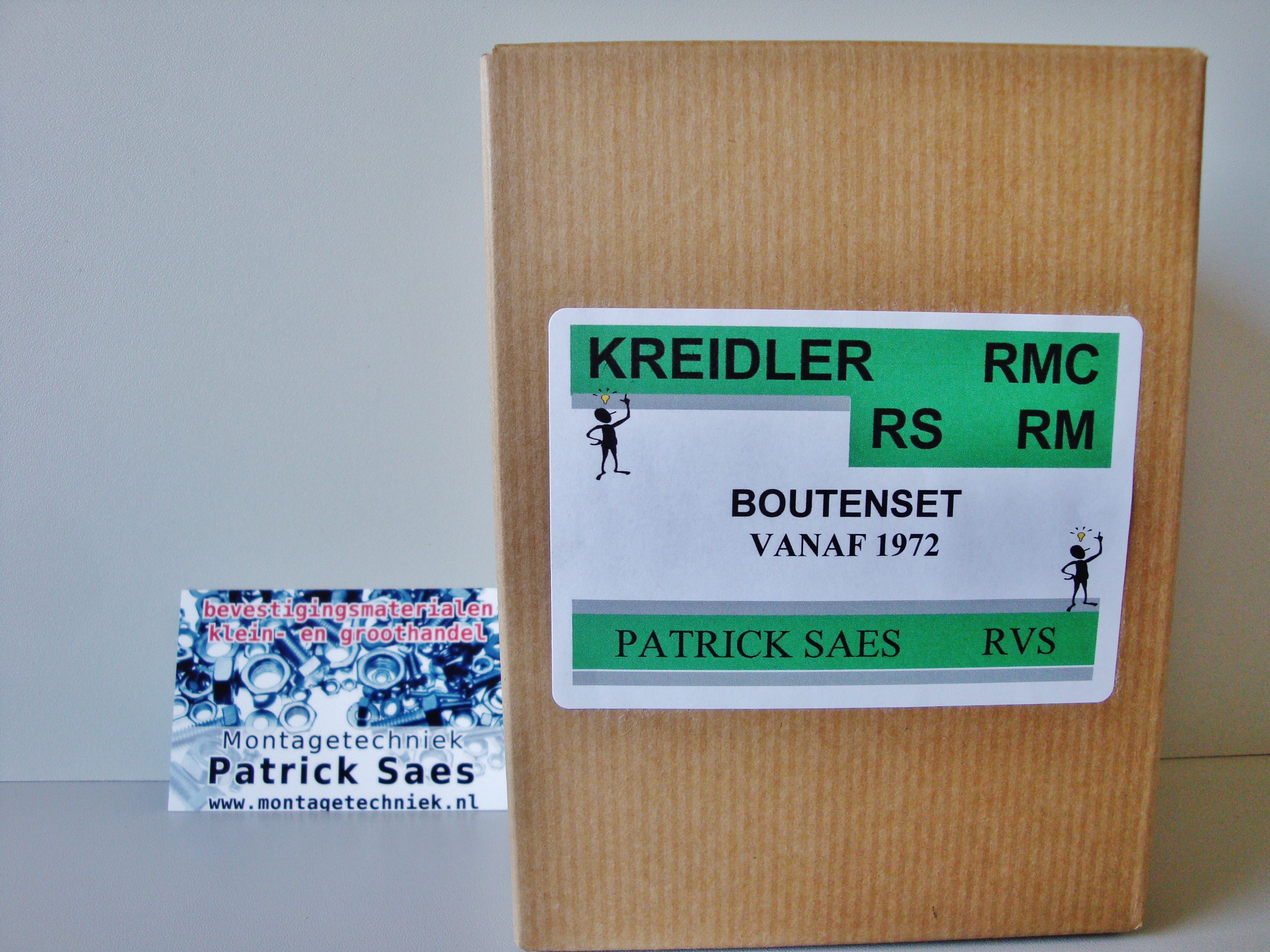 RVS boutenset Kreidler rmc / rs / rm vanaf  1972